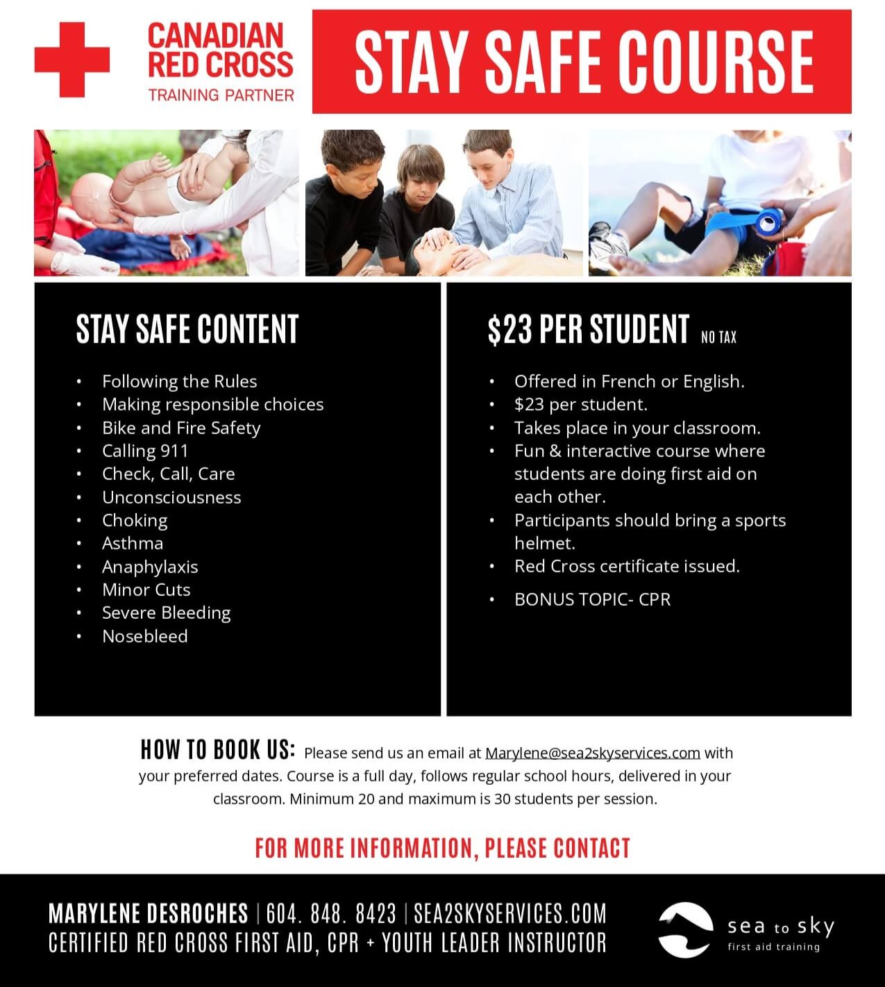 Stay Safe for School Stay Safe for School